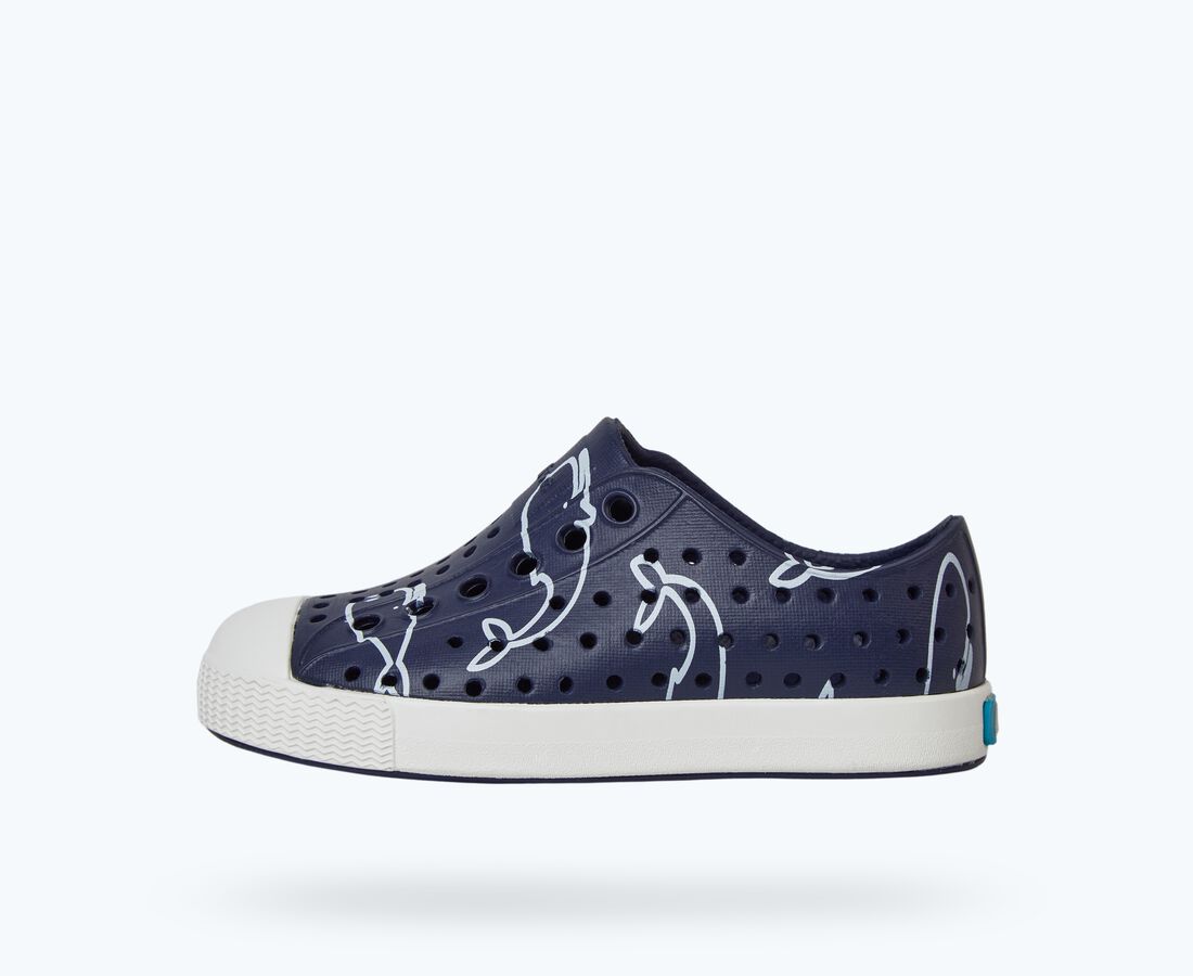 Jefferson Print Child - Regatta Blue/ Shell White/ Nantucket ACK