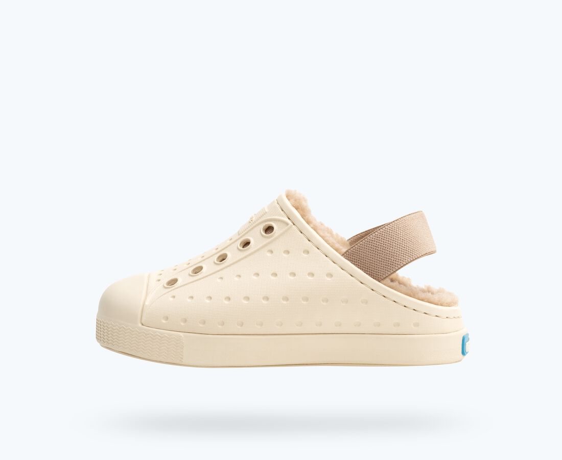 Jefferson Cozy Little Kids - Bone White/ Bone White/ Flax Tan